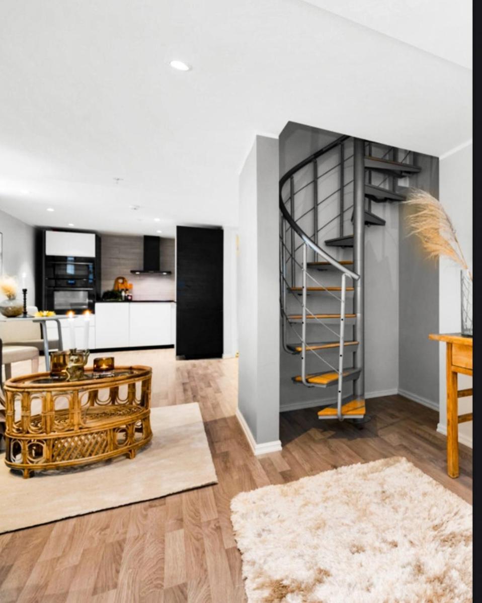 טרונדהיים Modern Big 2 Bedroom Apartment Near Solsiden מראה חיצוני תמונה